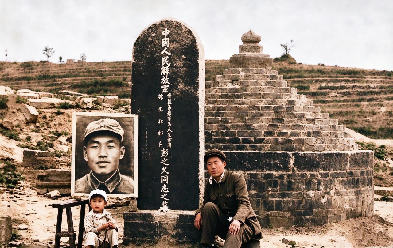 丈夫彭雪枫牺牲刚满三年，小叔子彭之久又倒在了前线。一九四七年，林颖牵着两岁的儿子