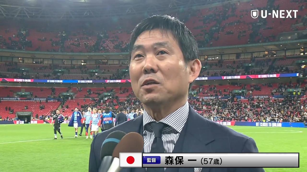 【日本能击败任何球队】森保一谈日本1-0击败英格兰：“我认为这场胜利极大地增强了