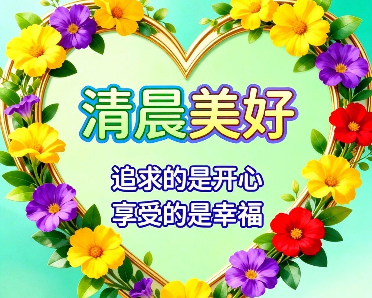 6月9日-最新早上好漂亮图片祝福语，让我们沿着平安大道，一路欢歌笑语，健康前行！