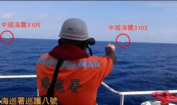 台军演习期间，大陆海警夜袭东沙！海巡署发现异常操作台岛海巡署对外声称，7月16