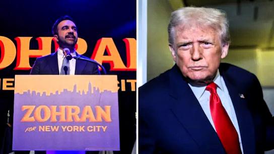 突发新闻：纽约新市长演讲时给总统下战书，现在主动要和白宫联系和解？今天下午特