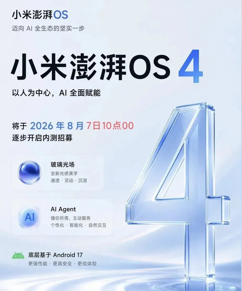 升级澎湃OS4用了几天，最大感触就是系统终于精简利落了，冗余代码清理之后后台保活