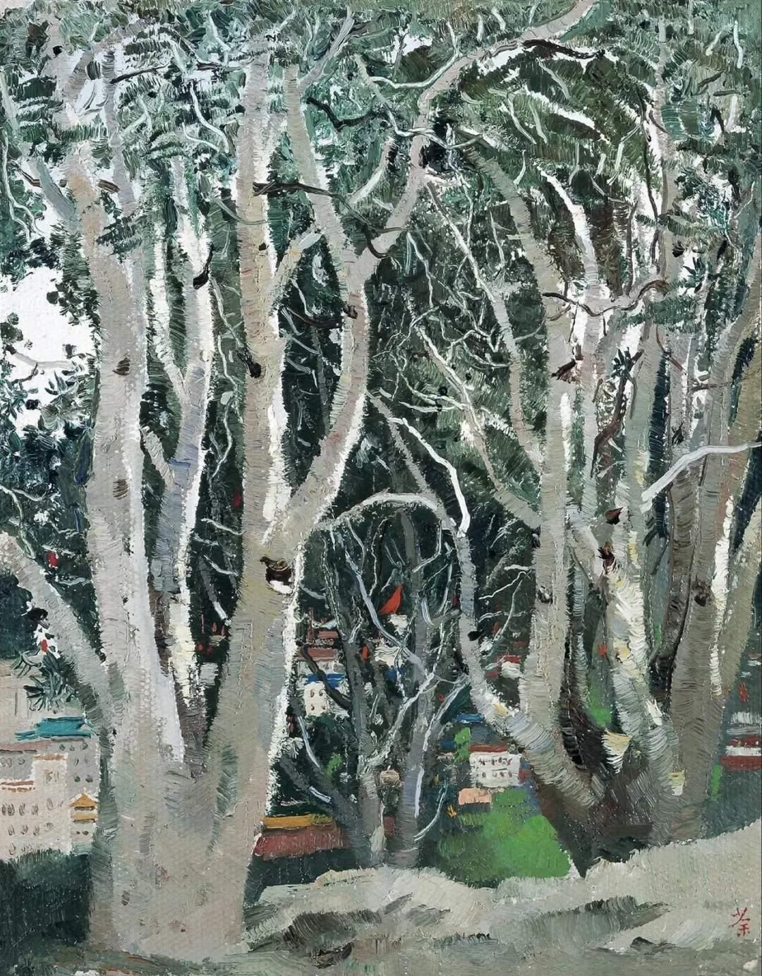 著名画家吴冠中说，七八十年代的时候，大多数画家居住条件不好，，他和一些著名画家，