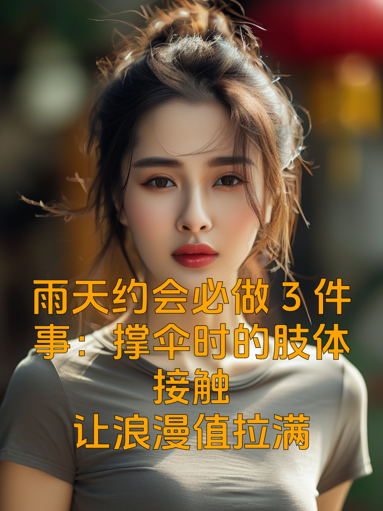 雨天约会必做3件事：撑伞时的肢体接触，让浪漫值拉满