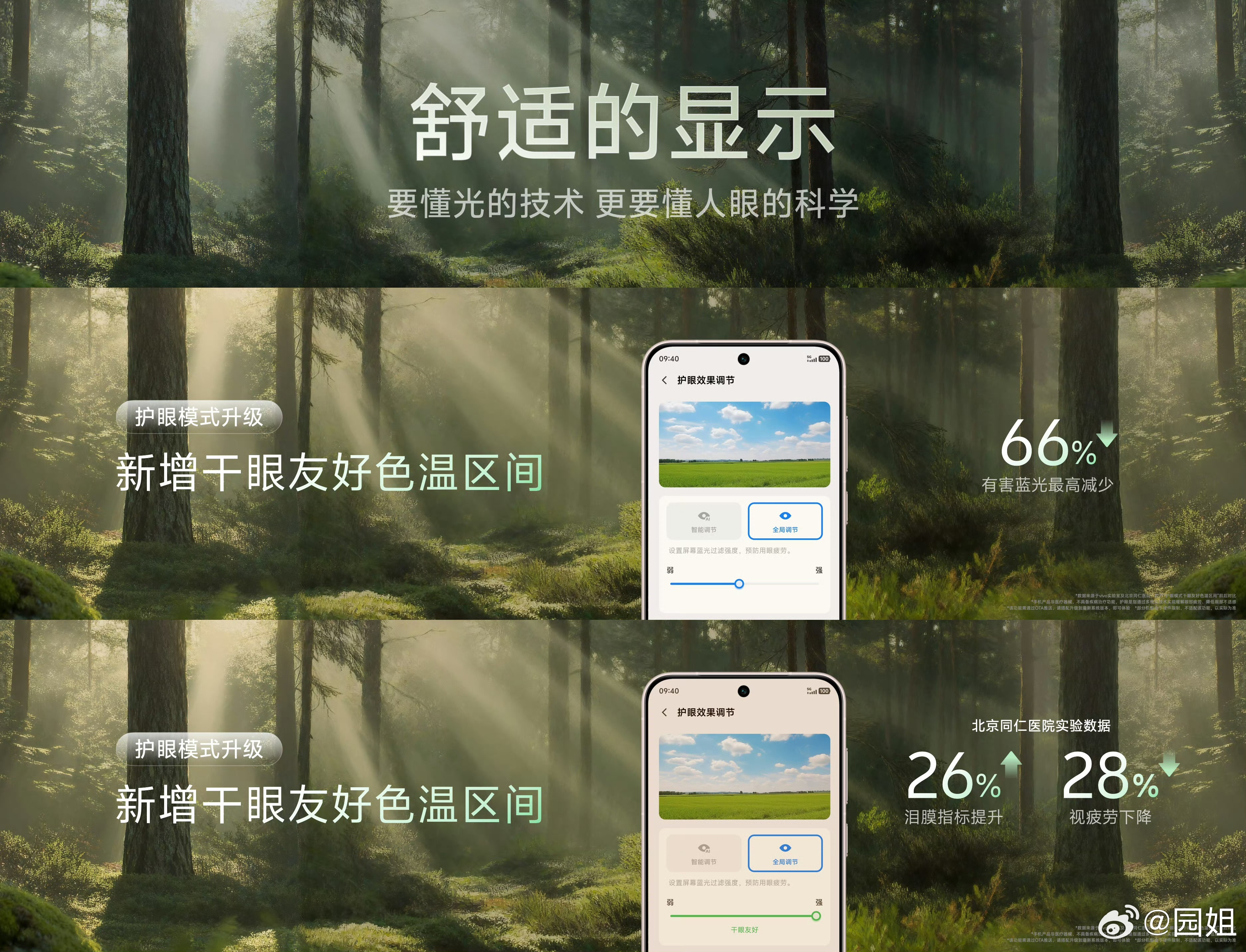 【#2025vivo开发者大会#全局护眼模式】vivo把最低色温调到了对干眼症
