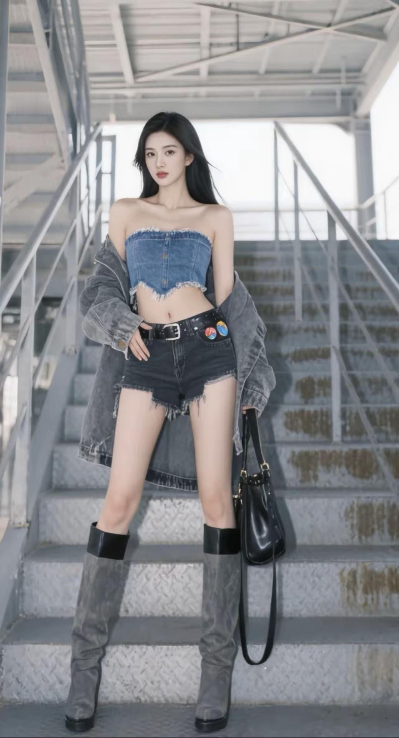 长靴女孩