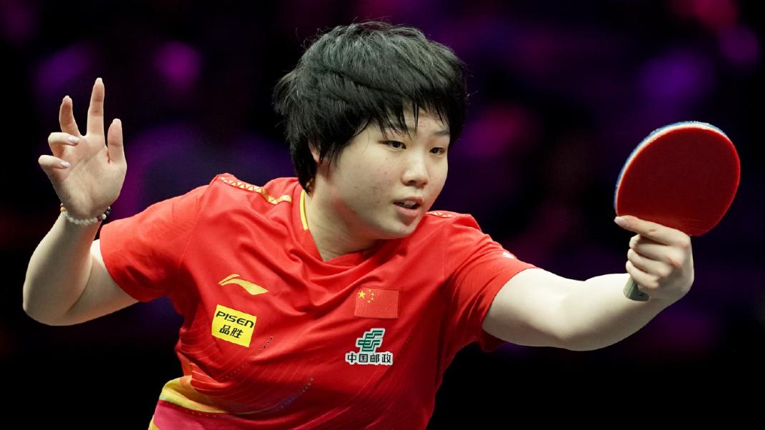 澳门世界杯:女单4强诞生!蒯曼4-2逆转王曼昱,晋级迎战伊藤美诚