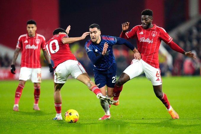 尽管梅里诺是在第57分钟才替补上场，但他在对阵诺丁汉森林的比赛中赢得了比其他任何