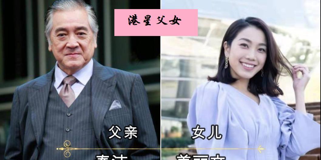 18位知名港星大佬和他们的小棉袄，张家辉父女二人长得最像，任达华的女儿青春靓丽，