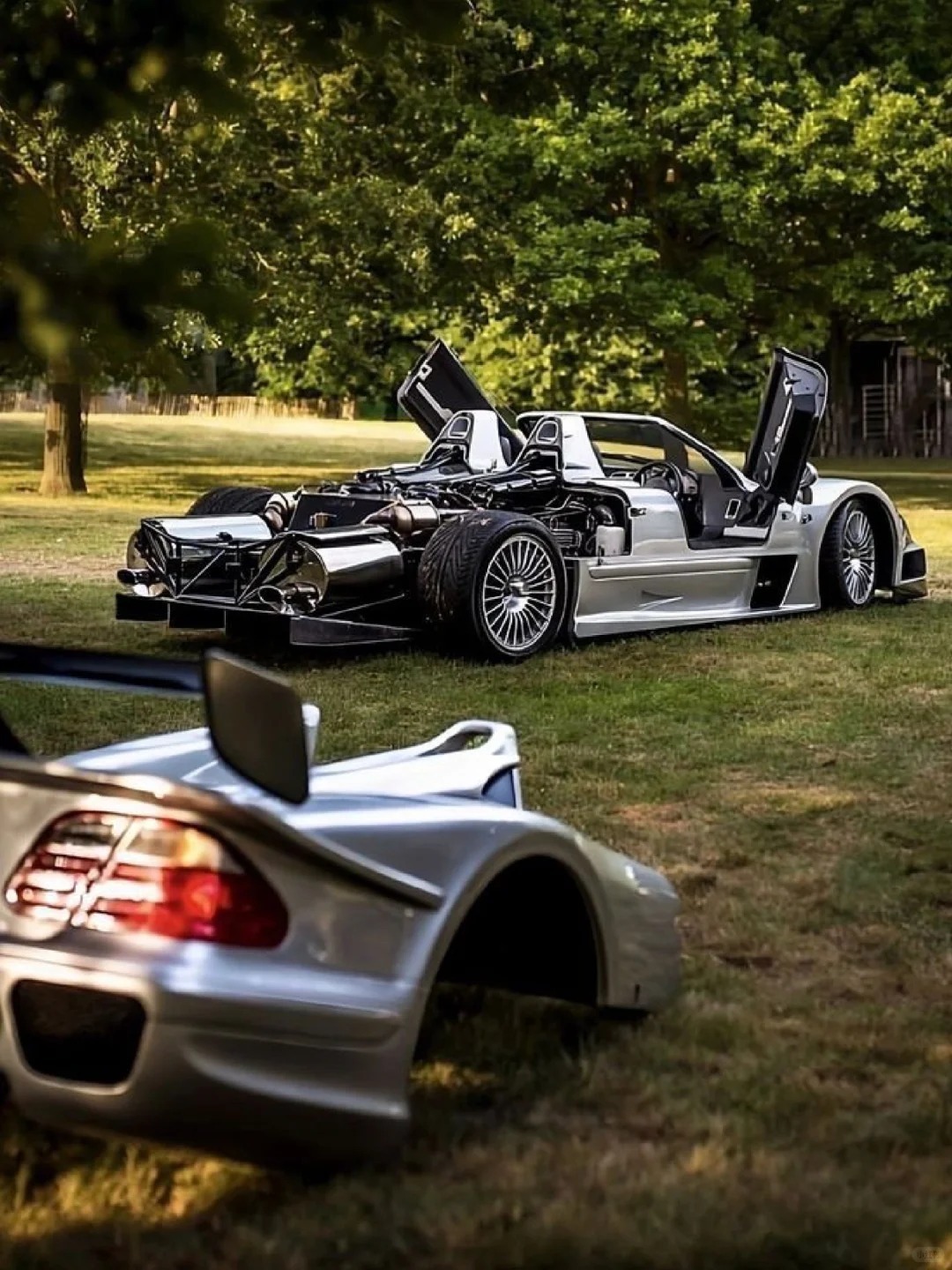 周一的力气来自于Mercedes-BenzCLKGTR的美图