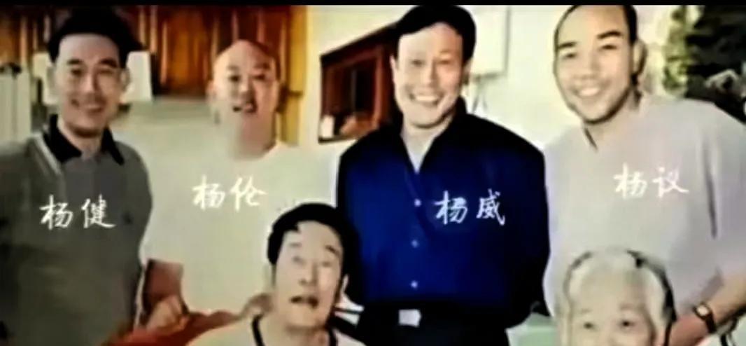 原来杨少华有五个儿子，杨议是老幺，二儿子杨进明比大儿子杨威大两岁，这哥仨都是相声