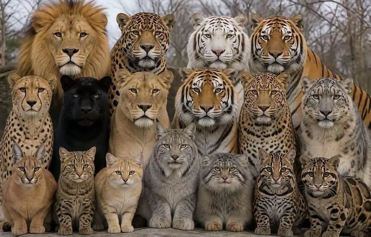 猫科全家福meme