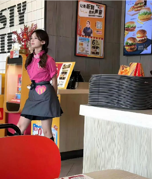 这么漂亮的女生应该是暑假工吧？​​​