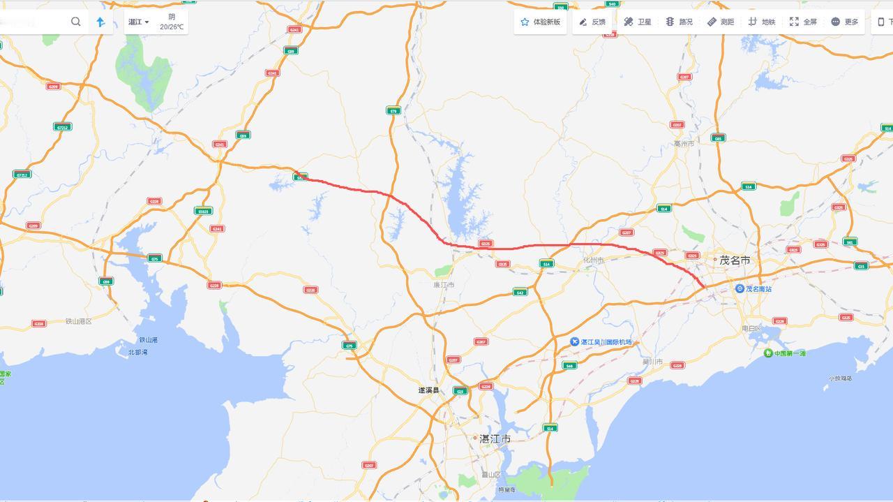 南湛高速延伸为南宁—茂名高速是不是更方便，更合理，更有前途？