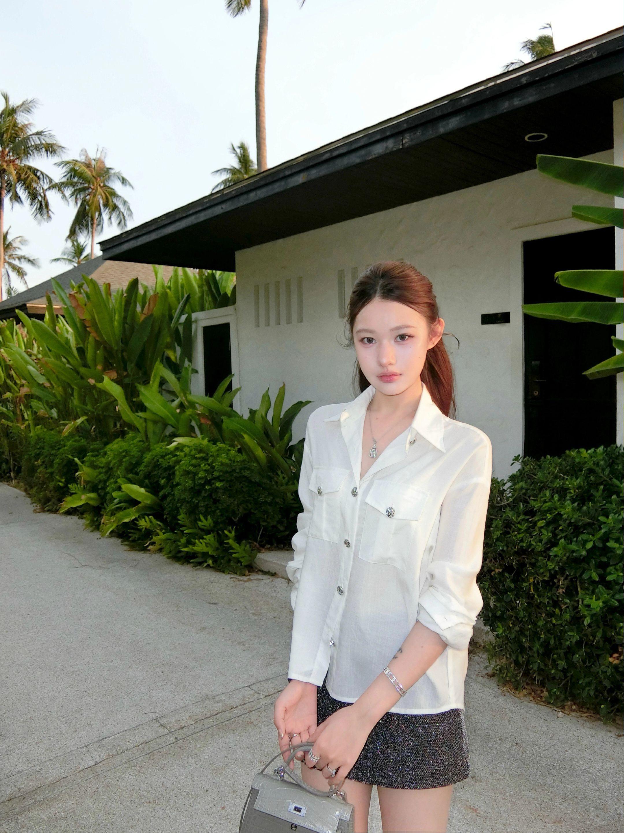 什么都不想管 把自己打理的漂漂亮亮当一颗油盐不进的四季豆