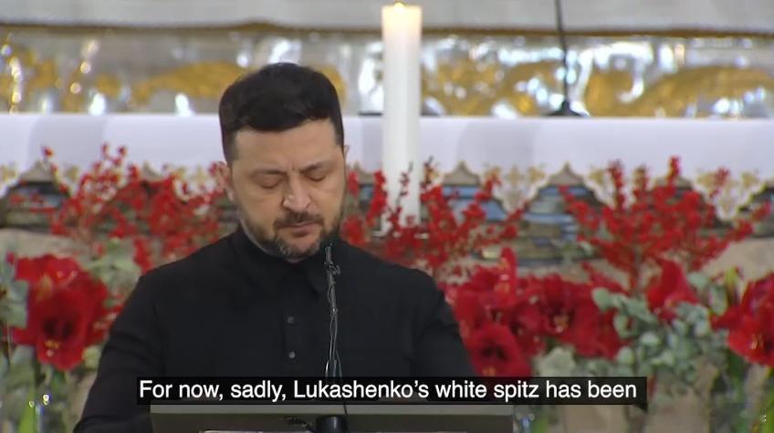 泽连斯基在立陶宛发表演讲：▪️乌克兰的敌人只有一个，苏联的莫斯科和帝国主义的圣彼