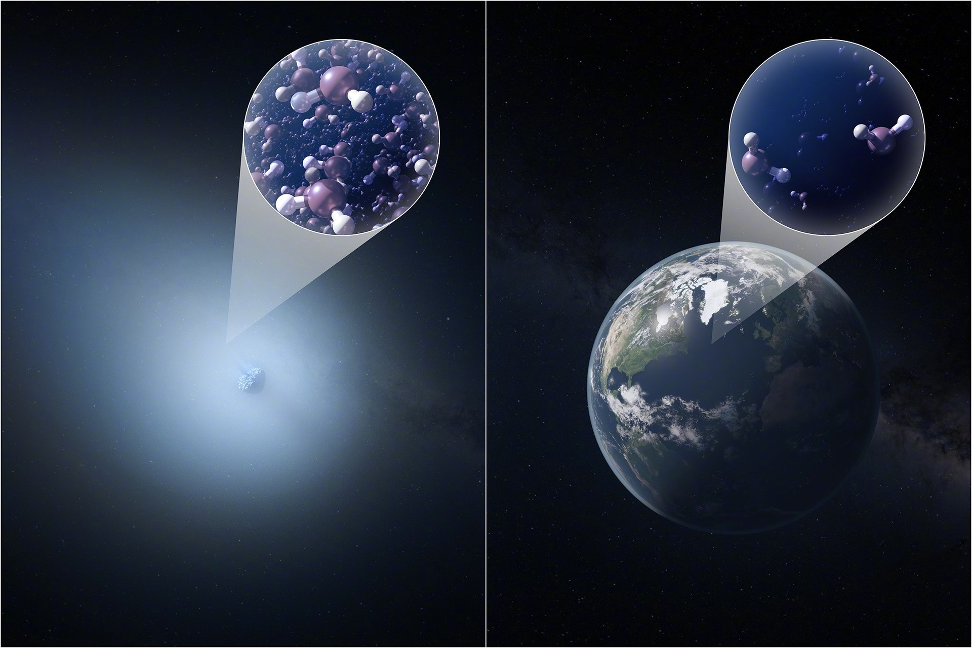 今年4月，一颗来自太阳系之外的彗星刚从太阳背后转出来，智利沙漠里的ALMA射电望