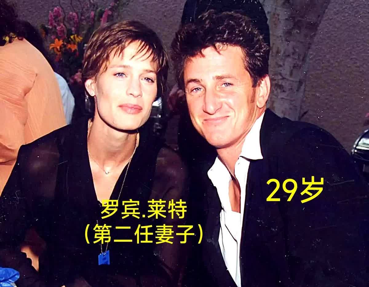 肖恩·潘的第一任太太就是麦当娜，老头今年65岁，结过三次婚，仍然挺帅。麦