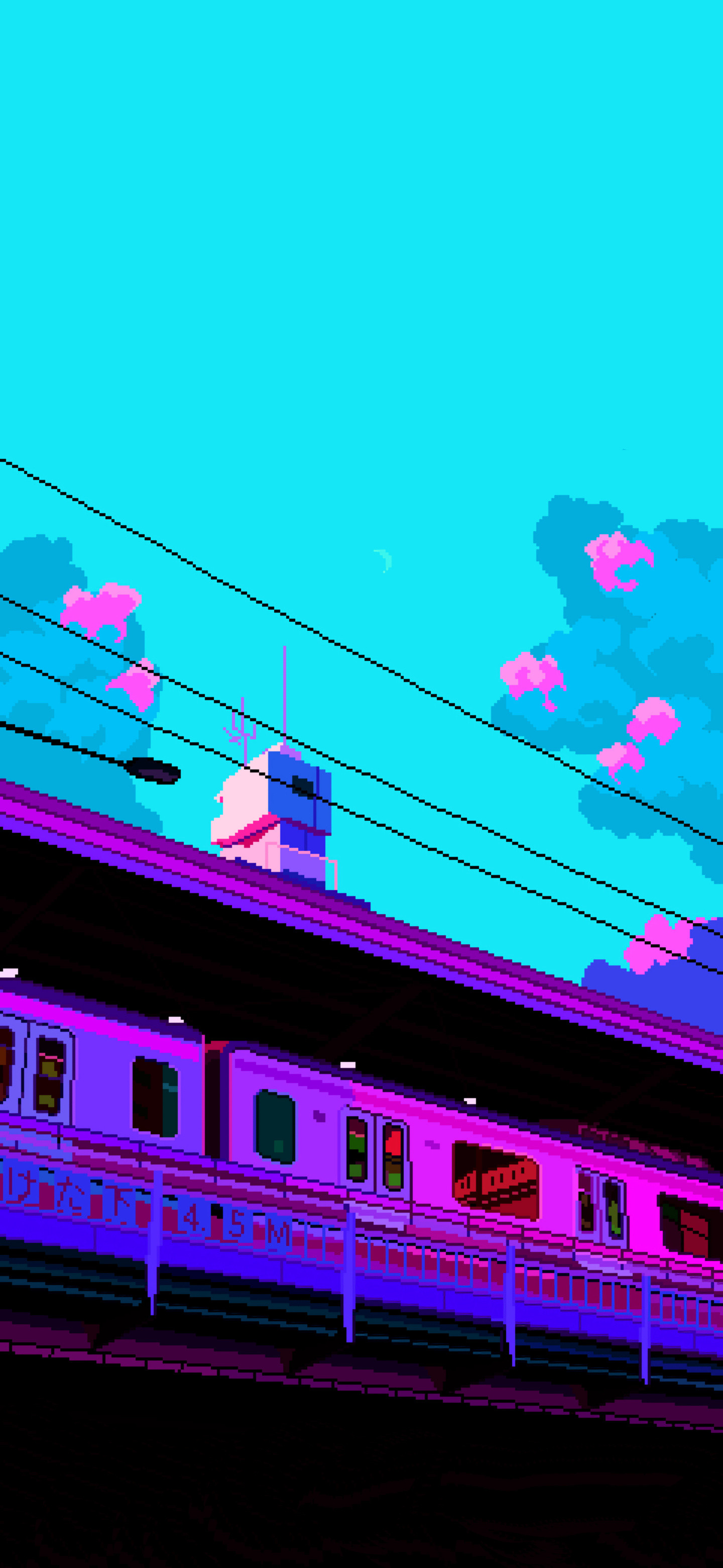 像素风格壁纸这种风格的壁纸好处就是不用在乎清晰度