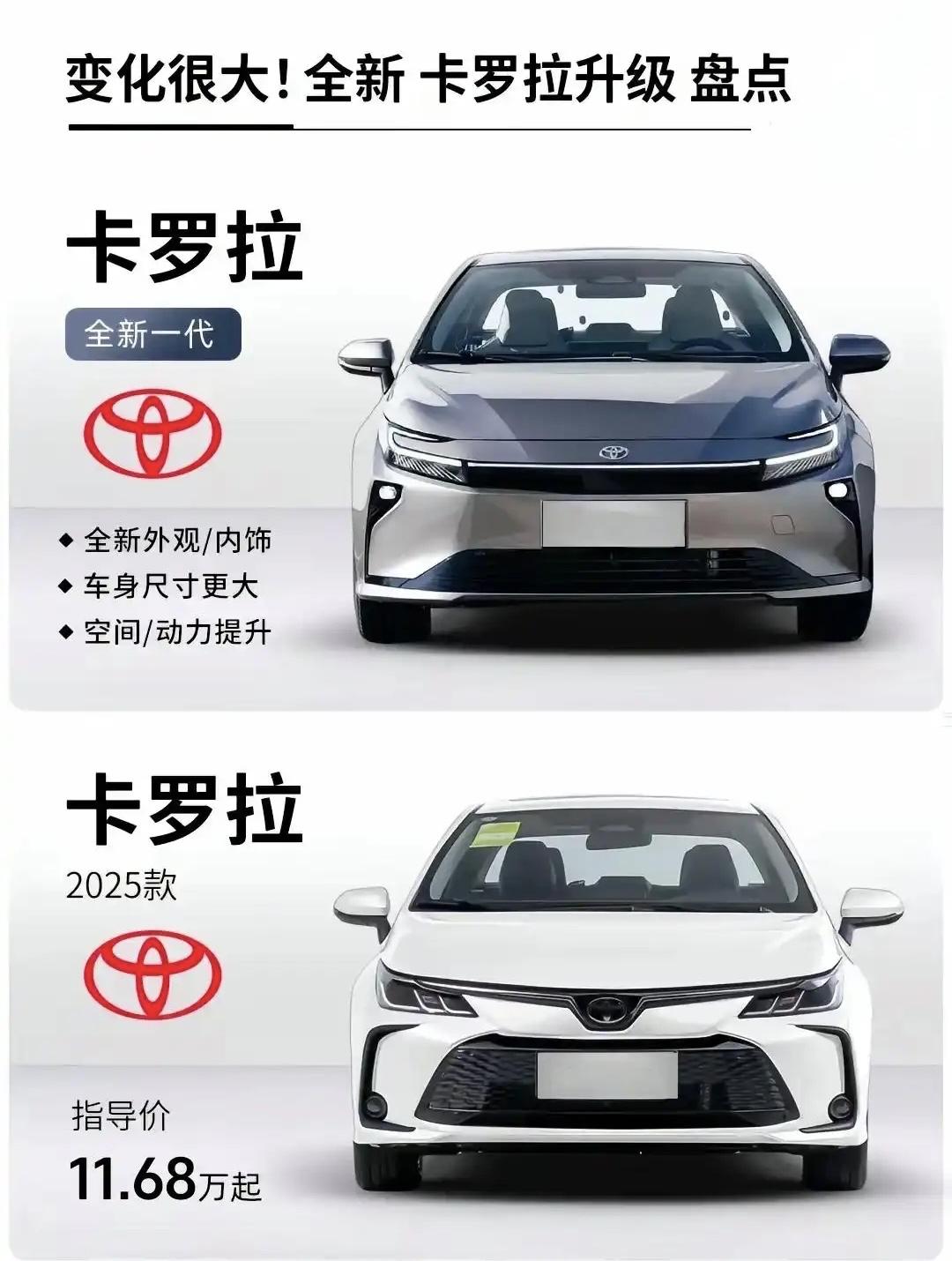 新款卡罗拉来了，我觉得确实比老款强不少，毕竟171马力了，外观也更好看了，但是这