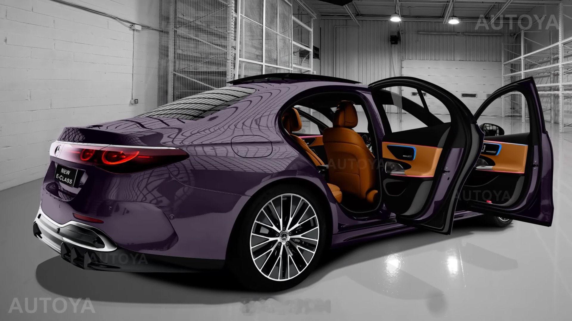 中期改款奔驰E级燃油版渲染图【新车渲染】中期改款奔驰E级燃油版渲染图，和现款相