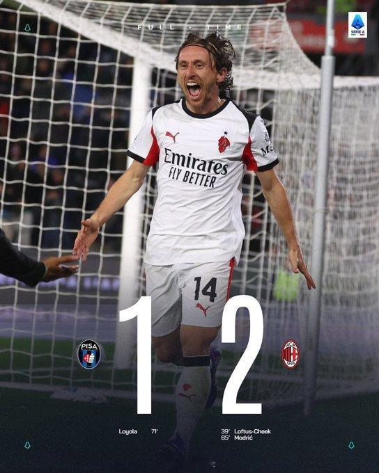 【比萨1比2AC米兰】我提前回家过年了，没解说这个比赛，但是在咪咕二台还是和大