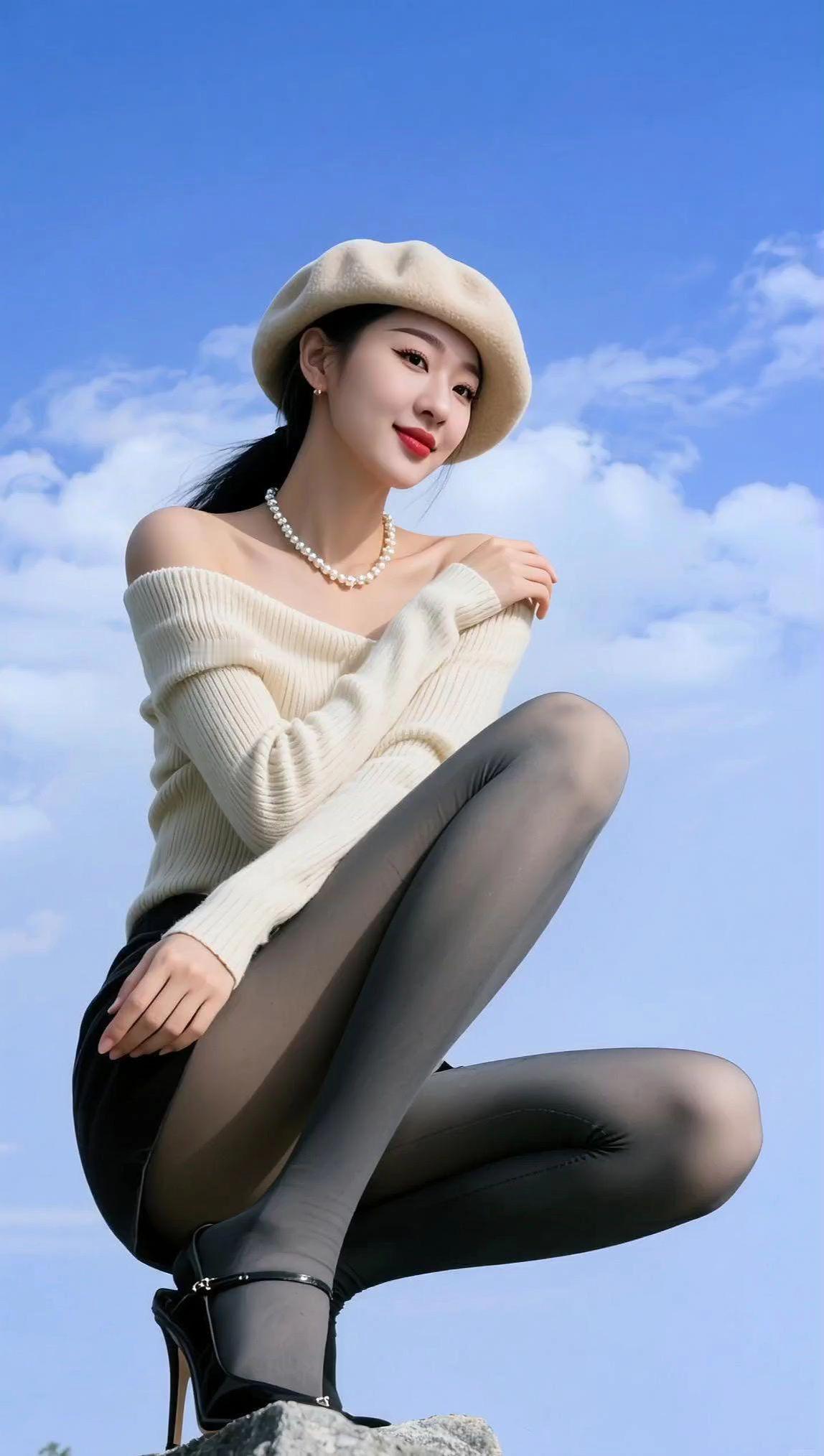 颜值气质穿搭拍摄