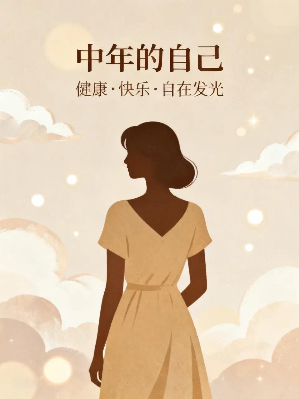 中年的自己，可以不漂亮，但一定要健康，可以不那么富有，但一定要有挣小钱的能力，可