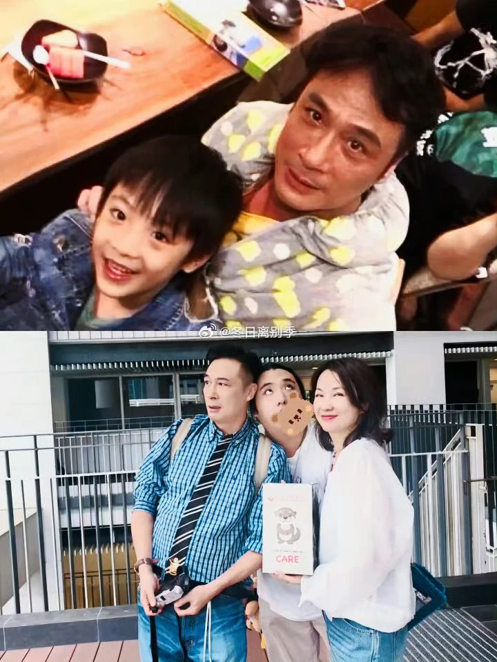 只有我觉得他儿子帅吗