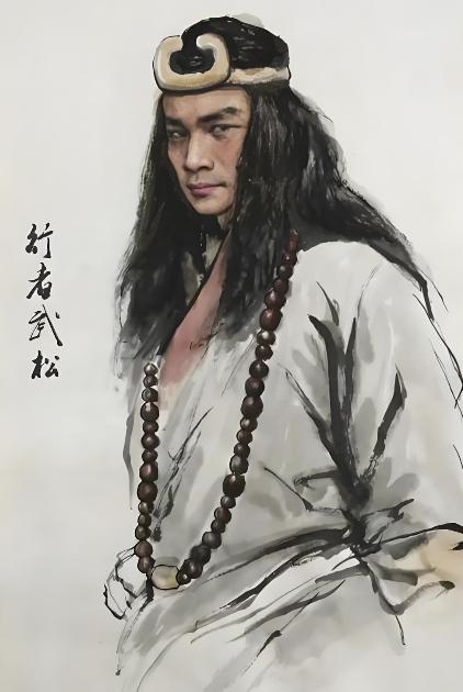 打完方腊，武松断了一条胳膊，他去找宋江辞别，没想到宋江翘着二郎腿，喝着茶，只给武