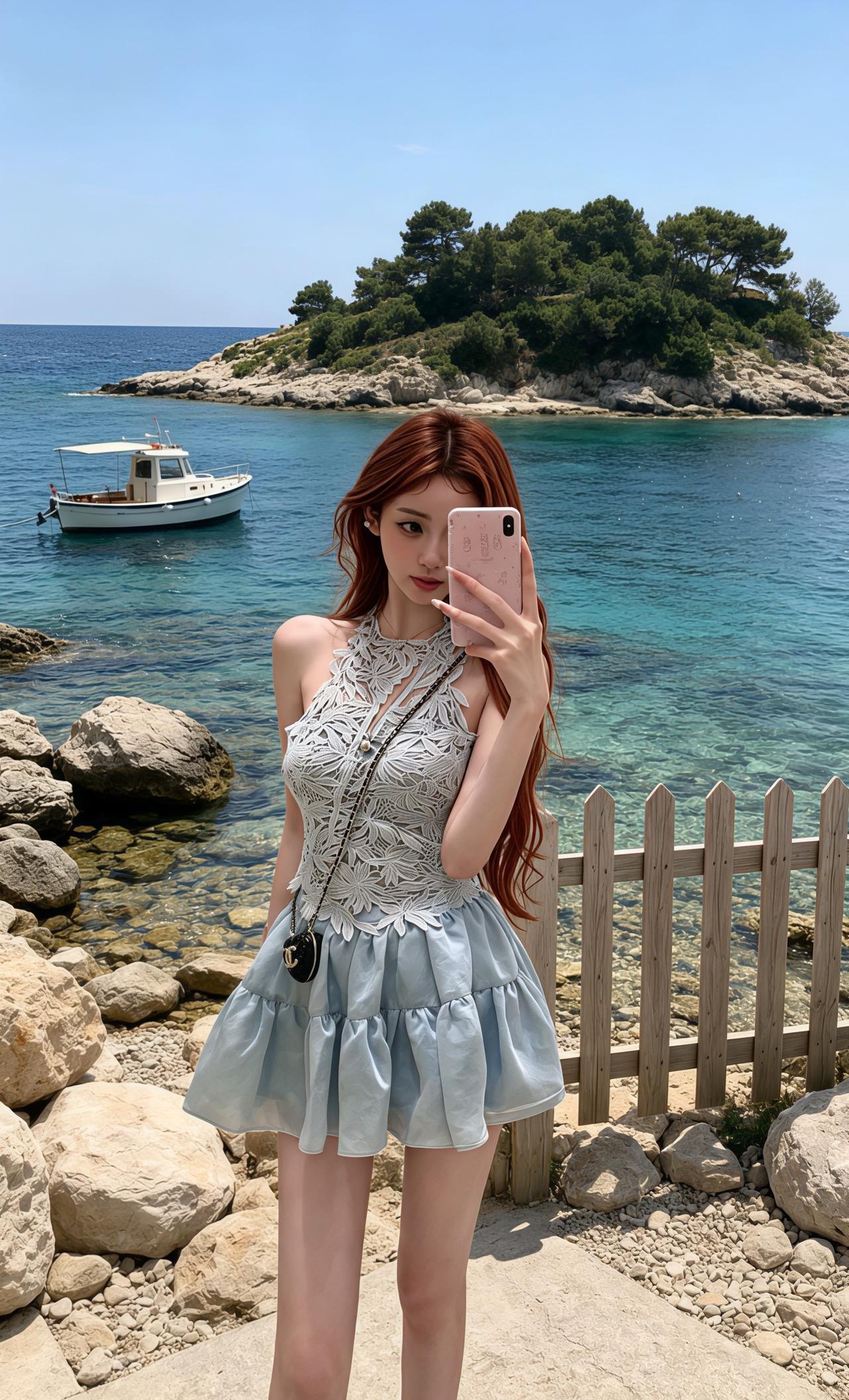 少女度假穿搭五一出游穿搭少女感