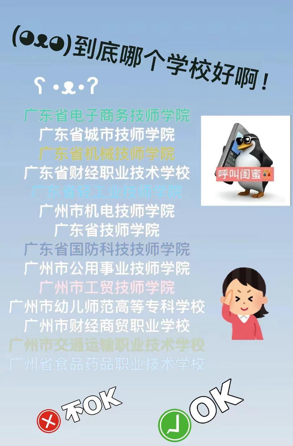 头秃了，到底哪家好广州职校中考