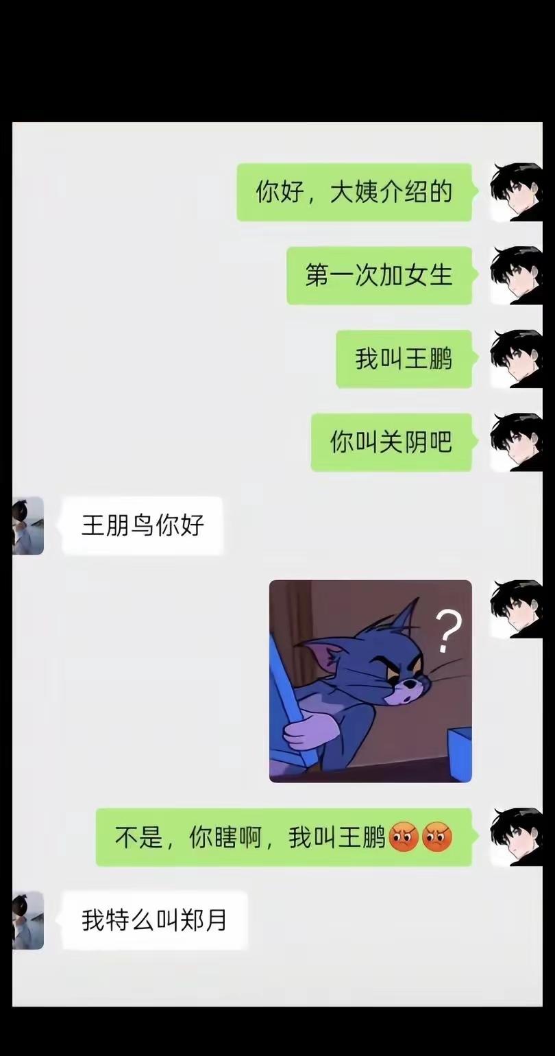 这真是有卧龙的地方必有凤雏了！这相亲成了才怪呢！两位是豁牙子吃肥肉，肥也别说肥了