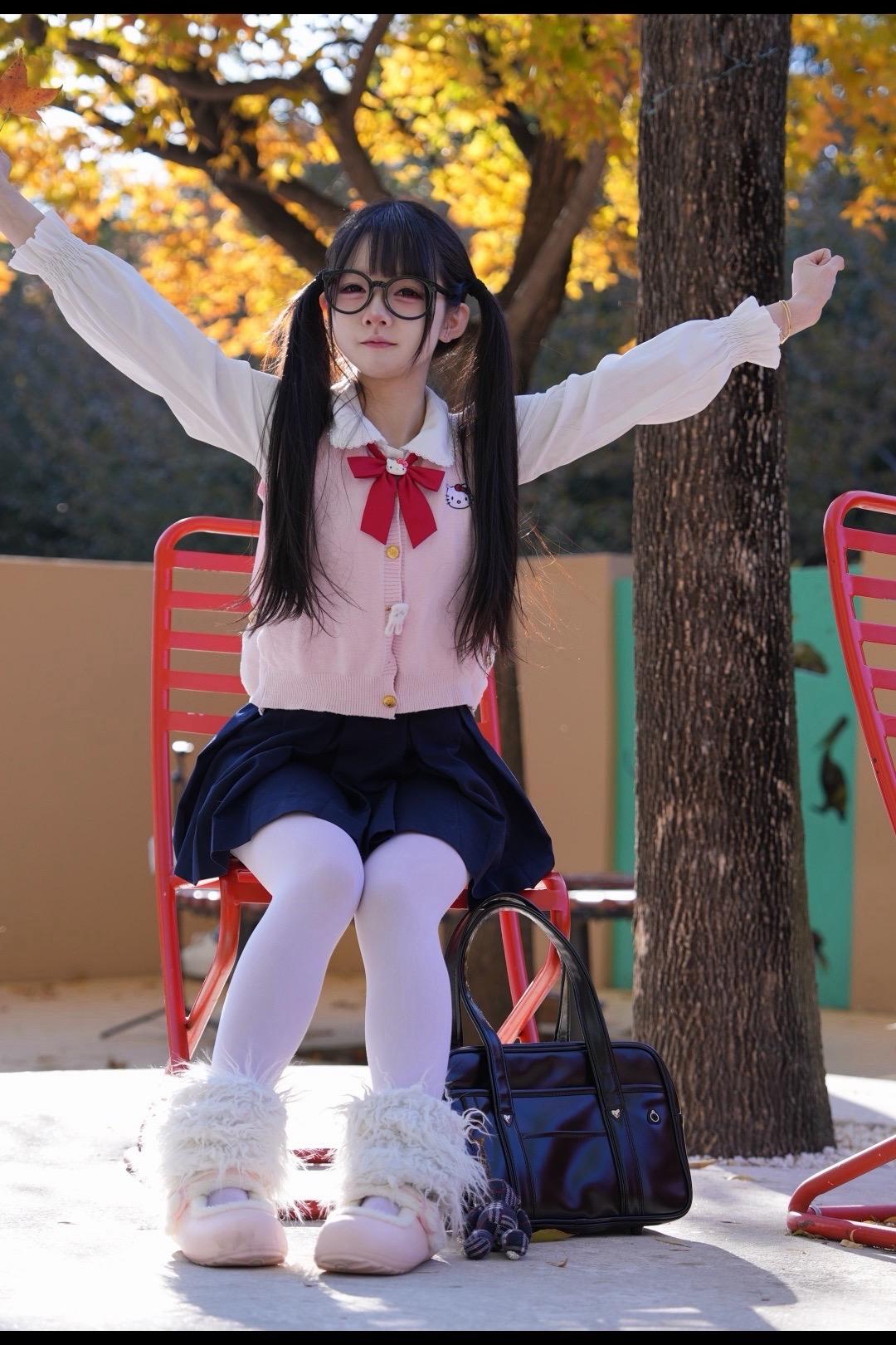 摄影 jk制服穿搭 春天的味道