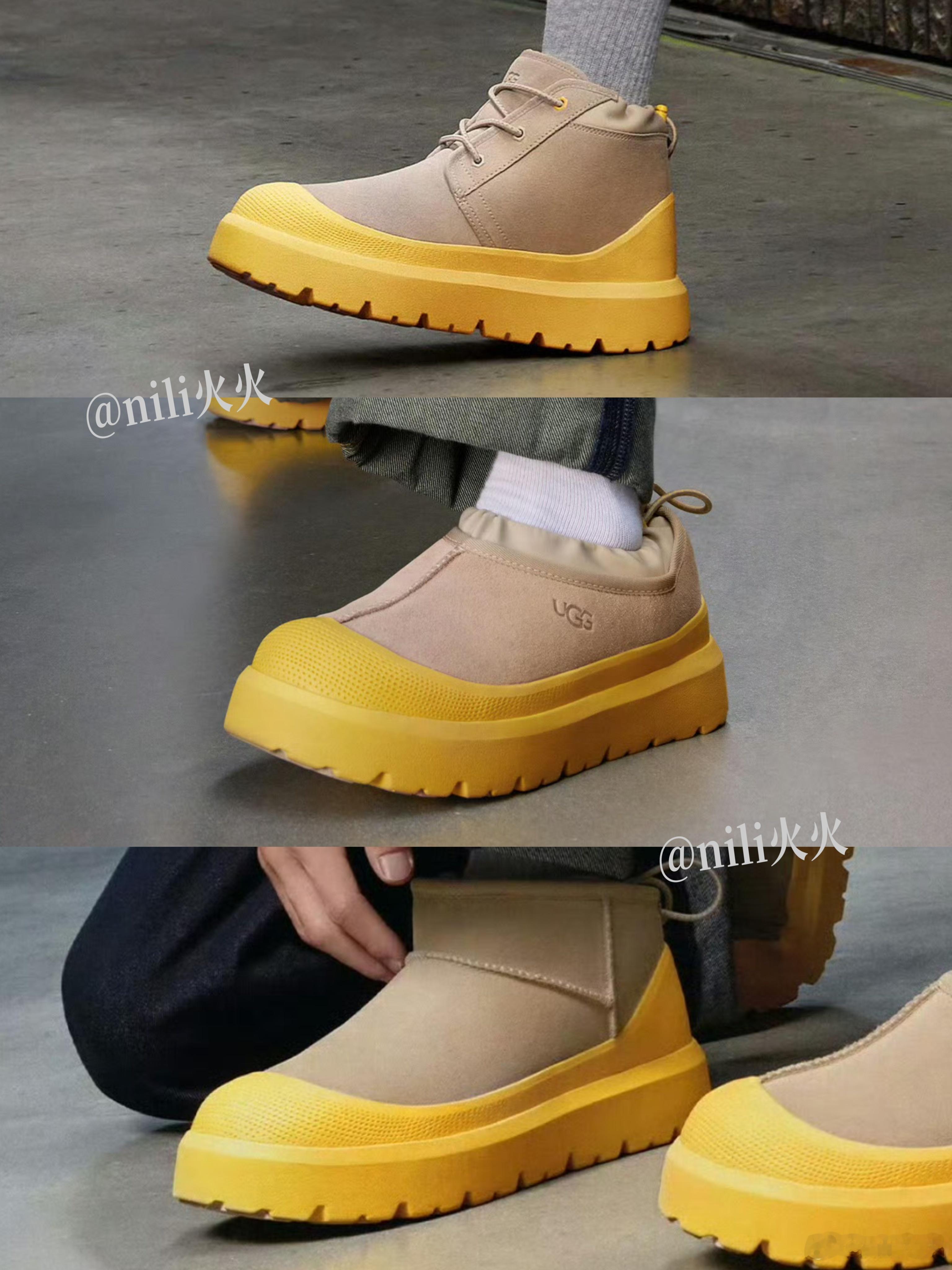 一博穿的三双全是🟡🟡🟡😌其实还有好几个别的色