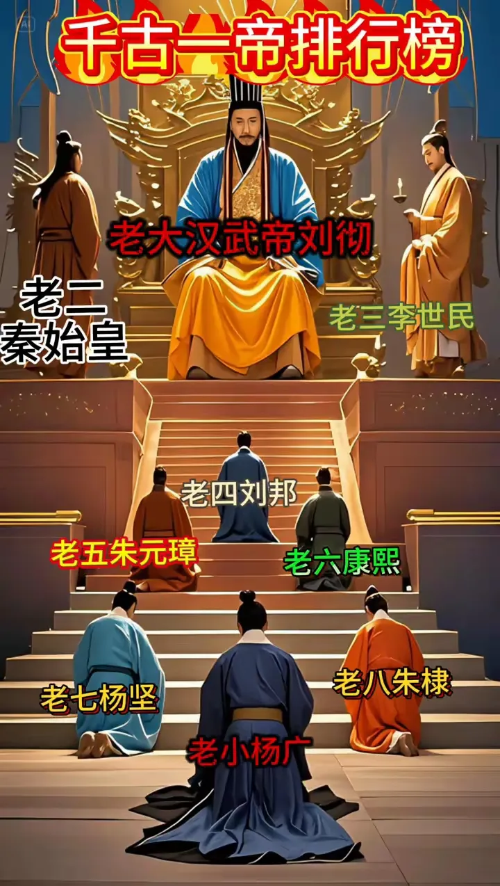 隋文帝杨坚对历史的贡献比李世民要大。