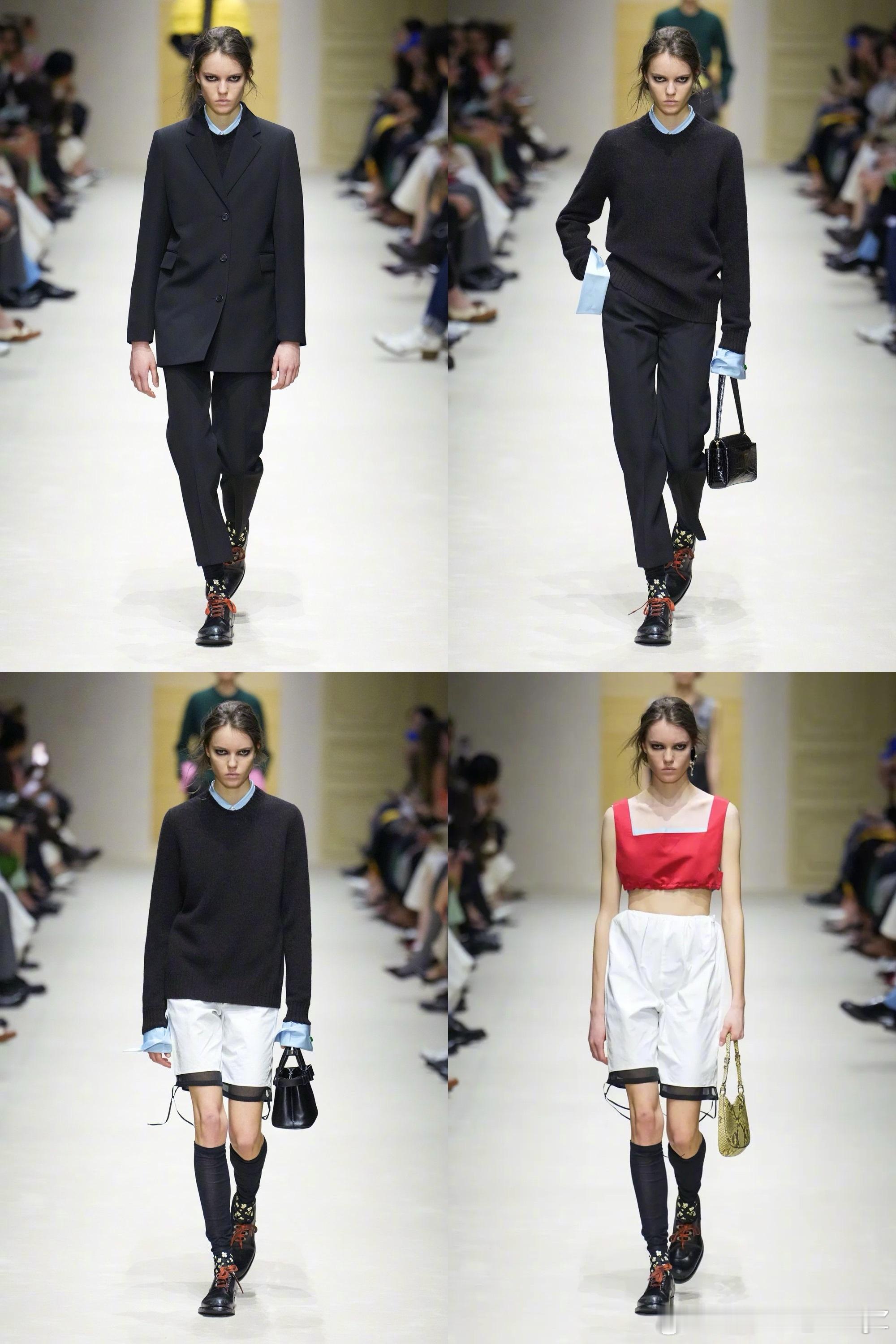 PRADAF/W2026|刚刚结束的Prada大秀很有意思：只有15
