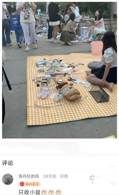 好想去大学里的跳蚤市场！