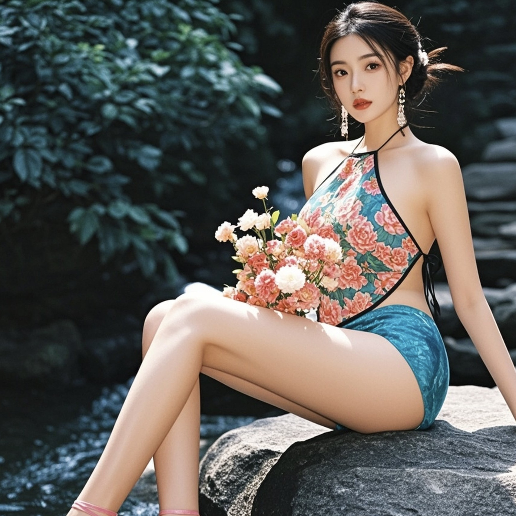 长腿女神在线教学这比例是真实存在吗