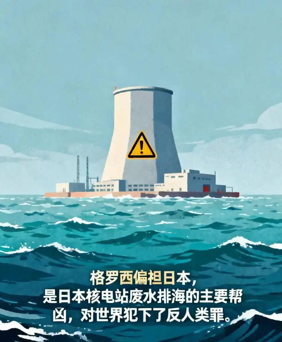 格罗西偏袒日本，是日本核电站废水排海的主要帮凶，对世界犯下了大罪！如果格罗西真的