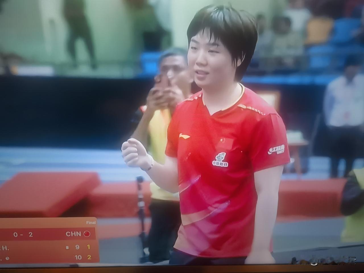 刚刚，乒乓球亚锦赛，中国女乒团体夺得冠军！中国女乒的对手是日本女乒，这场比赛的结