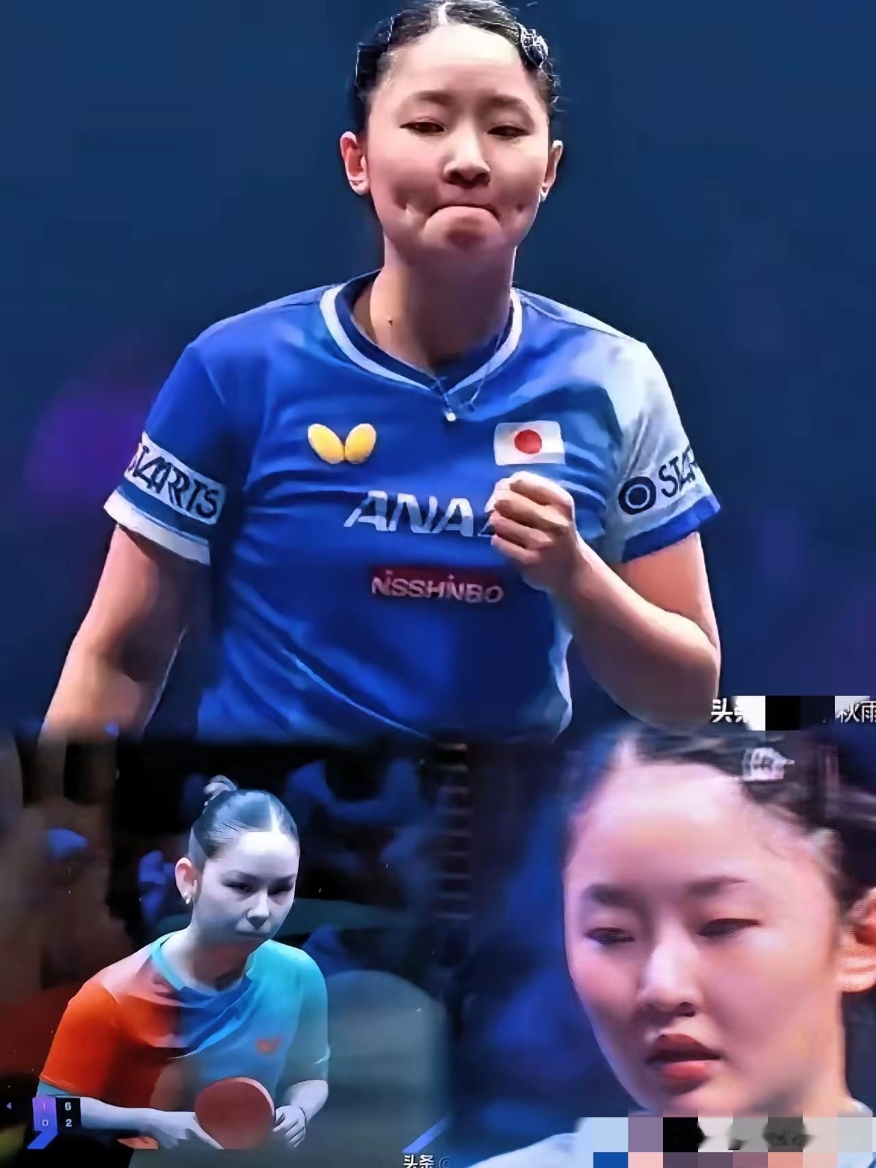 张本美和这次在瑞典大满贯，真差点把"一轮游"的帽子戴实了。​碰的是安娜·赫西—