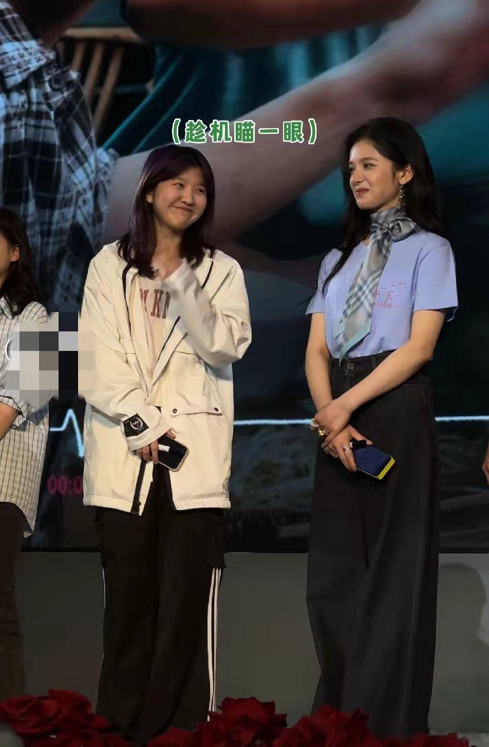 果然明星和小美女还是有区别的