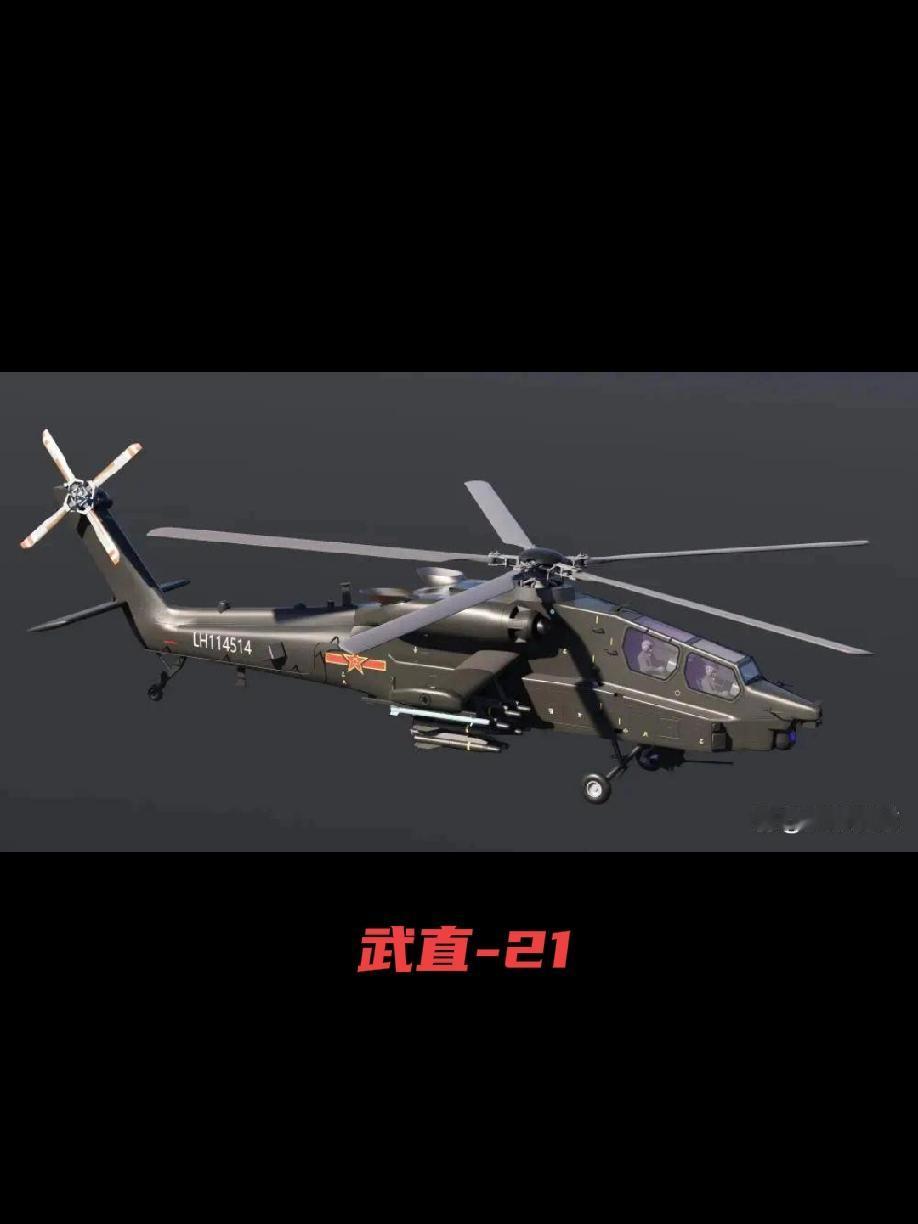 呼之欲出的重型武装直升机直-21‌武直-21（或称直-21）是