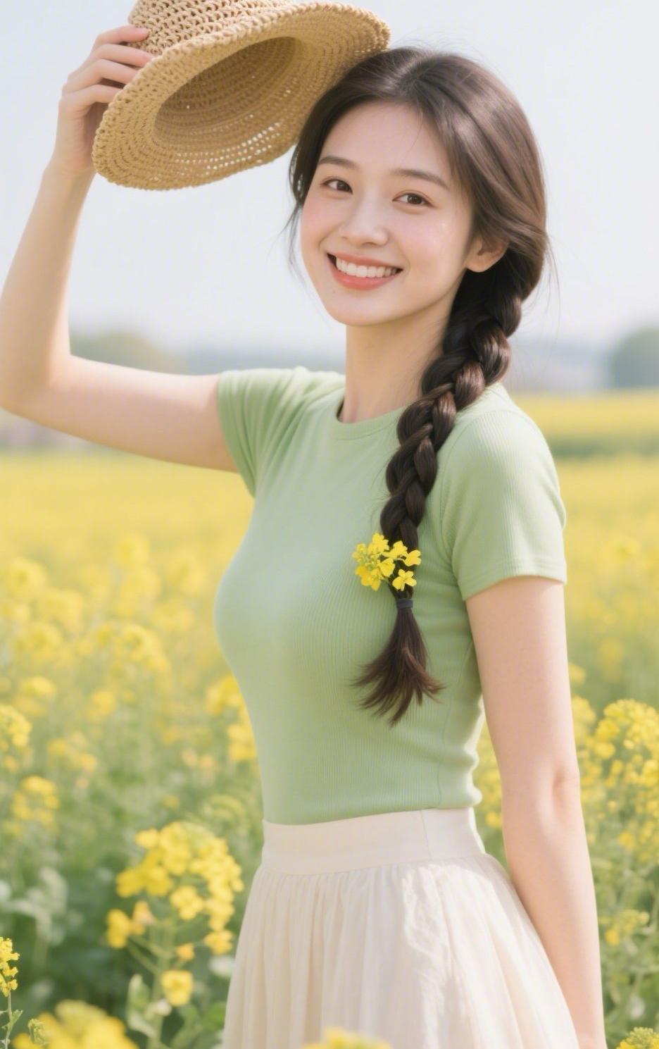 喜欢那种自然清新的感觉，特别适合夏天的味道！没有文案，只有美丽…