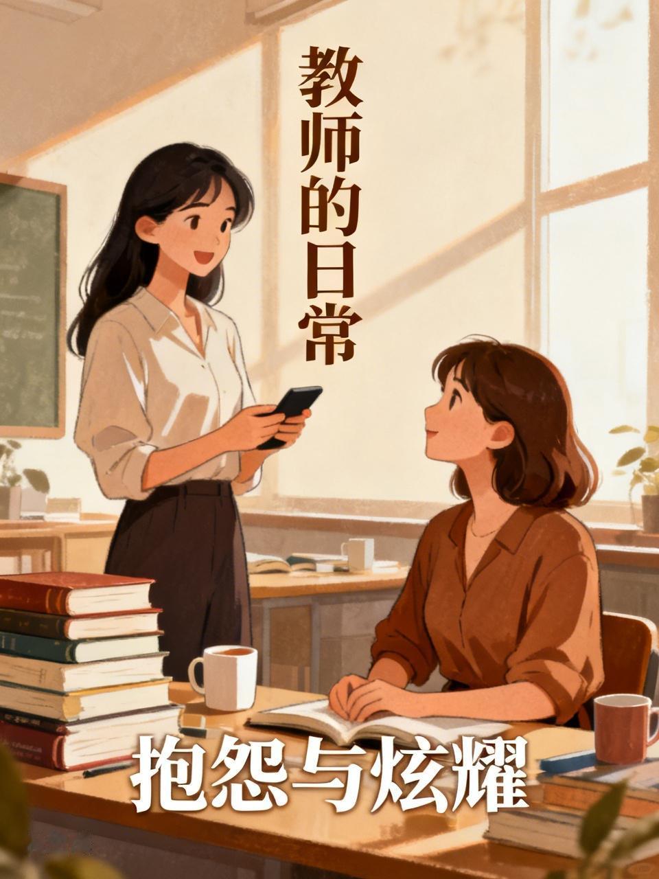 都说教师抠抠搜搜的，此话应该不假！办公室里两位已经做了婆婆的女教师，天天在办