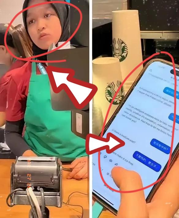 马来西亚华人这波护同胞的操作真的太提气了！一位广东姑娘在吉隆坡机场买咖啡！