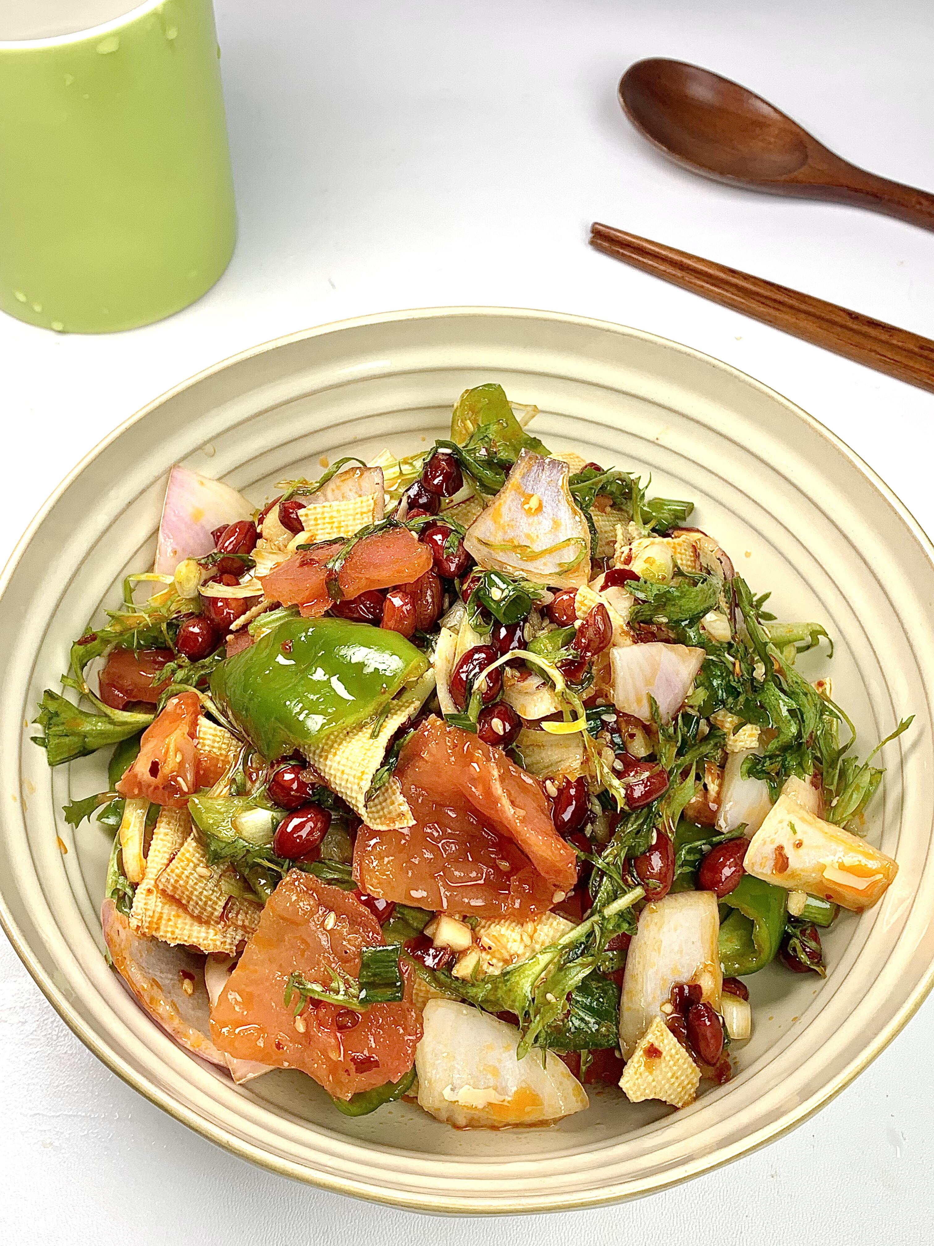 3分钟手撕大拌菜巨封神🔥清爽解腻，小白零失败家人们谁懂啊😭挖到一款懒人福