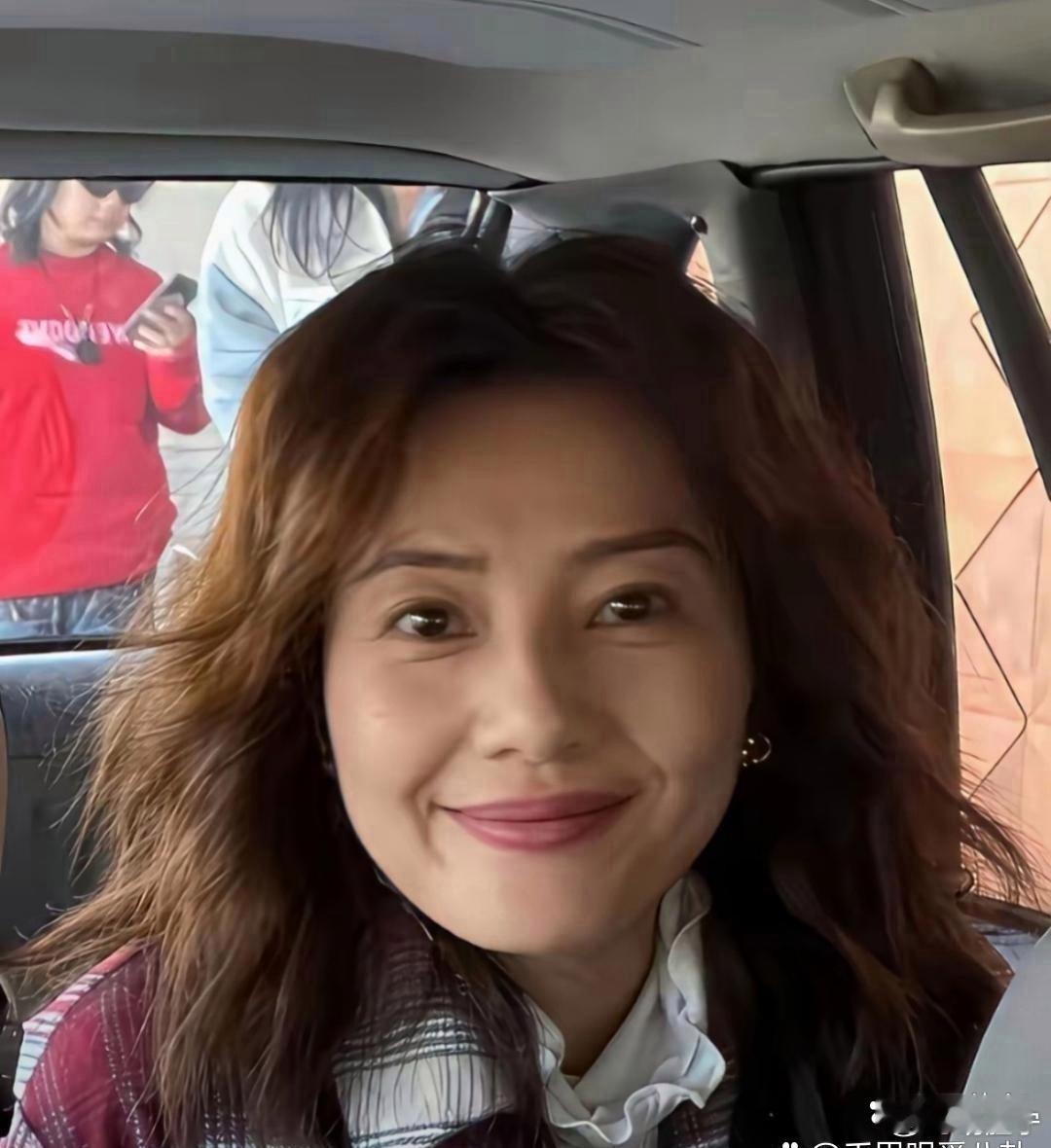 这才是高圆圆最真实的样子，没啥滤镜修饰 ​​​