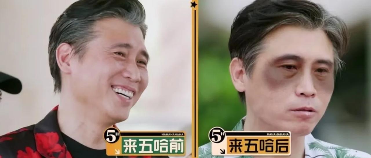 50多岁的李乃文第一次上个综艺被磋磨的不成样子，仿佛一下子老了十岁，观众们却鼓掌